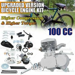 100cc 2-Stroke Bicycle Engine Kit Gas Motorized Motor Bike Modified Full Set NEW