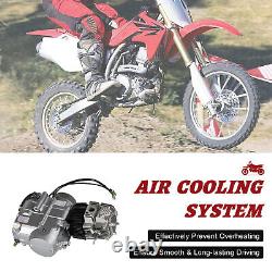 125 CC 4-Stroke Kick Start Engine Motorcycle Dirt Bike Motor for HONDA 4-Speed