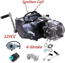 125CC 4Stroke CDI Motor Engine Kit Pit Dirt Bike ATV Quad For Honda CRF50 Z50 US