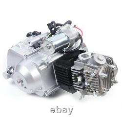 125CC 4Stroke Semi Auto Engine Motor+Reverse For Go Kart Quad ATV Dirt Bike Sale
