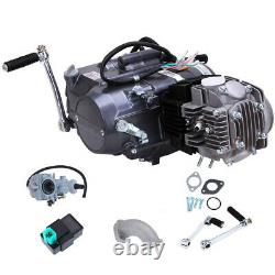 125cc 4 Stroke Dirt Bike Engine Motor Complete Kit For Honda XR50 CRF50