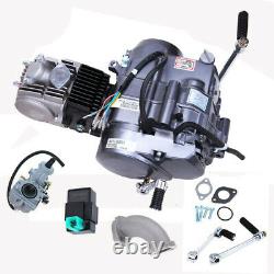 125cc 4 Stroke Dirt Bike Engine Motor Manual Clutch Kit CDI For Honda CRF50 XR50
