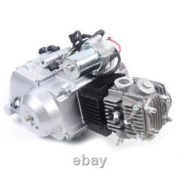 125cc 4 Stroke Engine Motor Kit Semi Auto 3+1 Reverse fit ATV Go Kart Bike Quad