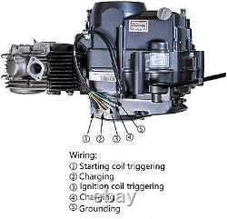 125cc 4 Stroke Engine Motor Manual Dirt bike For Honda CRF70 CT70 CT90 ATC70 C90