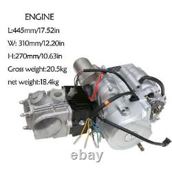 125cc 4 Stroke Engine Motor Semi Auto Motorcycle Dirt Pit Bikes for FourTrax 125