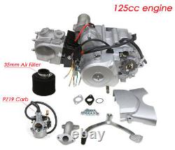 125cc 4-Stroke Semi Auto Engine Motor withReverse for Lifan Go Kart ATV Quad bike