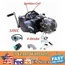 125cc Engine Motor 4 Stroke Motorcycle Bike fit CRF50 CRF70 XR50 CT70 CT90 CT110