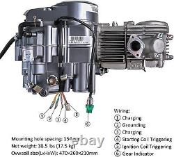 150CC 4-Stroke Motorcycle Engine Motor Kick Start for Honda CRF50 CRF70 SSR 140