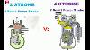 2 Stroke And 4 Stroke Engine Difference Between 2 Stroke And 4 Stroke Engine