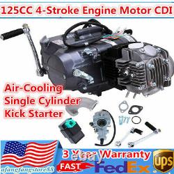 4-Stroke 125cc Engine Manual Clutch Motorcycle ATV Motor Single Cylinder 4-Speed