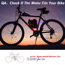 4-Stroke Gas Motorized Bicycle Engine Motor Kit BIke Motor Drive 415 Chain US