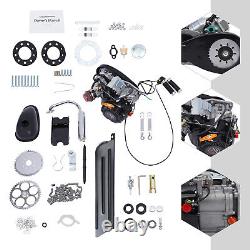 4-stroke 100cc Motorized Bicycle Engine Kit Set Gas Bike Engine Single-cylinder