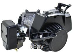 47cc 49cc 2Stroke Motor Engine Exhaust Tank Mini Scooter ATV Go Kart Pocket Bike