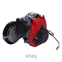 49CC 4-Stroke Bicycle Motorized Gas Petrol Bike Engine Motor Kit with Belt Gear