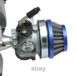 49cc 2 STROKE ENGINE MOTOR + Exhaust Pipe Pull Start Kit ATV ROCKET Dirt BIKE