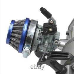 49cc 2 STROKE ENGINE MOTOR + Exhaust Pipe Pull Start Kit ATV ROCKET Dirt BIKE