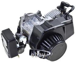 49cc 50cc 2 Stroke Engine Motor Kit Chain Pocket Mini Dirt Bike Quad Scooter ATV