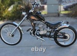 50cc 2 Stroke Cycle Motor Kit Motorized Bike Petrol Gas Bicycle Engine