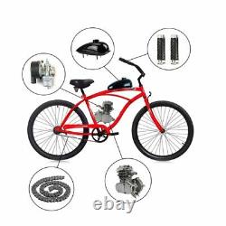50cc 26&282 Stroke Bike Bicycle Motorized Motor Engine Kit Set Single Cylinder