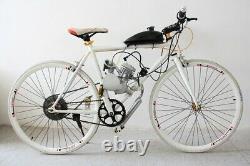 50cc engine 2 Stroke Motor Kit Petrol Gas Motorized Bicycle Bike Upgraded