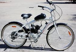 66cc 80cc Complete Bike 2 Stroke Gas Engine Motor Kit DIY Motorized Bicycle Push