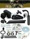 80cc 2-stroke Cycle Bike Engine Motor Petrol Gas Kit For Motorized Bicycle Black