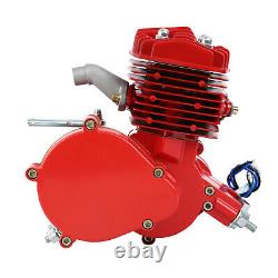 80cc 2-Stroke Cycle Bike Engine Motor Petrol Gas Kit for Motorized Bicycle DIY