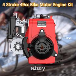 ANBULL Bicycle Motorized 49CC 4 Stroke Gas Petrol Bike Engine Motor Kit US New