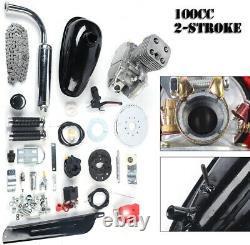 Bicycle Motorized 100CC 2-Stroke Gas Petrol Bike Engine Motor Kit Full Set US