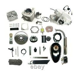 Bike motor bicycle engine 2 stroke 80cc complete kits packed in 3 inside boxes