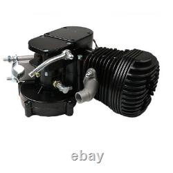 Black 100cc Bicycle Motor Kit 2 Stroke Bike Motorized Petrol Gas Engine Set
