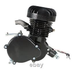 Black 100cc Bicycle Motor Kit Bike Motorized 2 Stroke Petrol Gas Engine Set