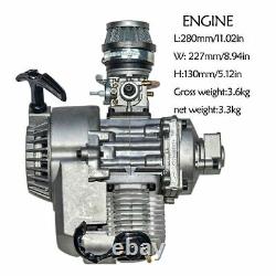 Complete 2 Stroke 50cc 47cc 49cc Engine Motor For Mini Dirt Bike ATV 4 Wheeler