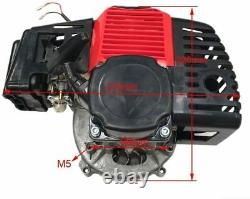 Complete 49cc 2-Stroke Engine Motor for Mini Bike Gas G-Scooter ATV Bicycle