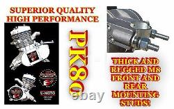 Diy 2-stroke Highest Power Pk80 66cc/80cc Motorized Bike Engine Kit