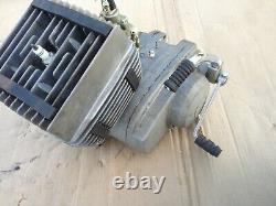 Engine Minsk motorcycle. 125 cc. Two stroke engine. For nut