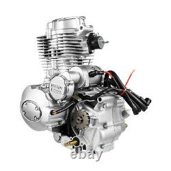 For Dirt Bike ATV 4-Stroke 250cc Engine Motor with 5-Speed Manual Transmission