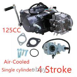 For Honda XR50 CRF50 4-Stroke Dirt Bike Engine Motor Complete Kit WithCarburetor