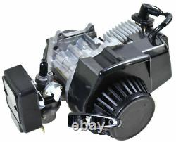 Full 47 49CC 2-Stroke Engine Motor Kits Set For Pocket Pit Quad Bike Scooter ATV