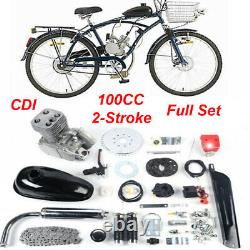 Full Set 100CC Bicycle Motorized 2-Stroke Gas Petrol Bike Engine Motor Kit