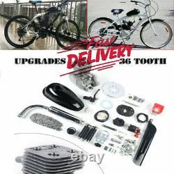 Full Set 100cc Bicycle Engine Kit 2 Stroke Gas Motorized Motor Bike Modified Set