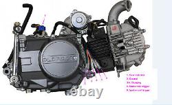 Full set Lifan 125CC 4 Stroke Motor Engine Pit Dirt Bike ATV Quad For CRF50 Z50