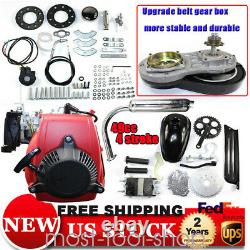 Gear BIKE BICYCLE ENGINE 49cc 4 Stroke Pull Petrol Conversion Kit With Belt