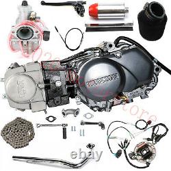 Lifan 125CC 4 Stroke Motor Engine kits For Honda CRF50 Z50 Pit Dirt Bike SDG SSR