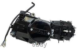 Lifan 125cc Motorcycle Engine Manual OHC Horiz Single Cylinder 4 Stroke Black