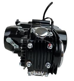 Lifan 125cc Motorcycle Engine Manual OHC Horiz Single Cylinder 4 Stroke Black