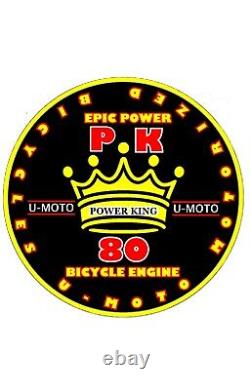 MOST POWERFUL 2-STROKE 66cc/80cc MOTORIZED BIKE ENGINE ONLY FOR KITS DIY BIKES