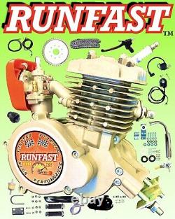 Monster 2 Stroke Engine KIT AND POWER BIKE COMPLETE DIY Gas Motorized Bicycle