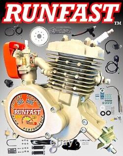 Monster 2 Stroke Engine KIT AND POWER BIKE COMPLETE DIY Gas Motorized Bicycle