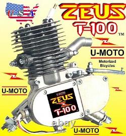 NEW 80cc/100cc 2-STROKE Motorized Bike ENGINE ONLY FOR KITS AND BICYCLE + BONUS